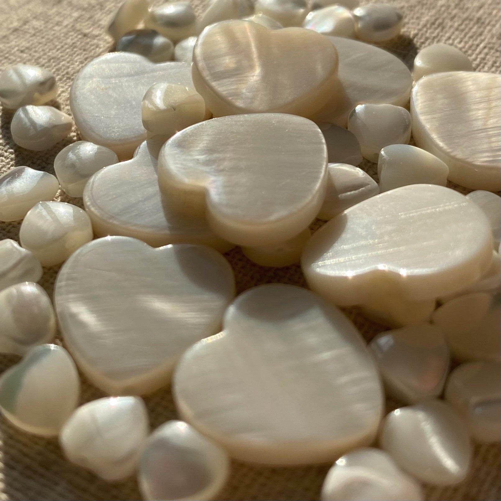 Collier Coeur en Nacre