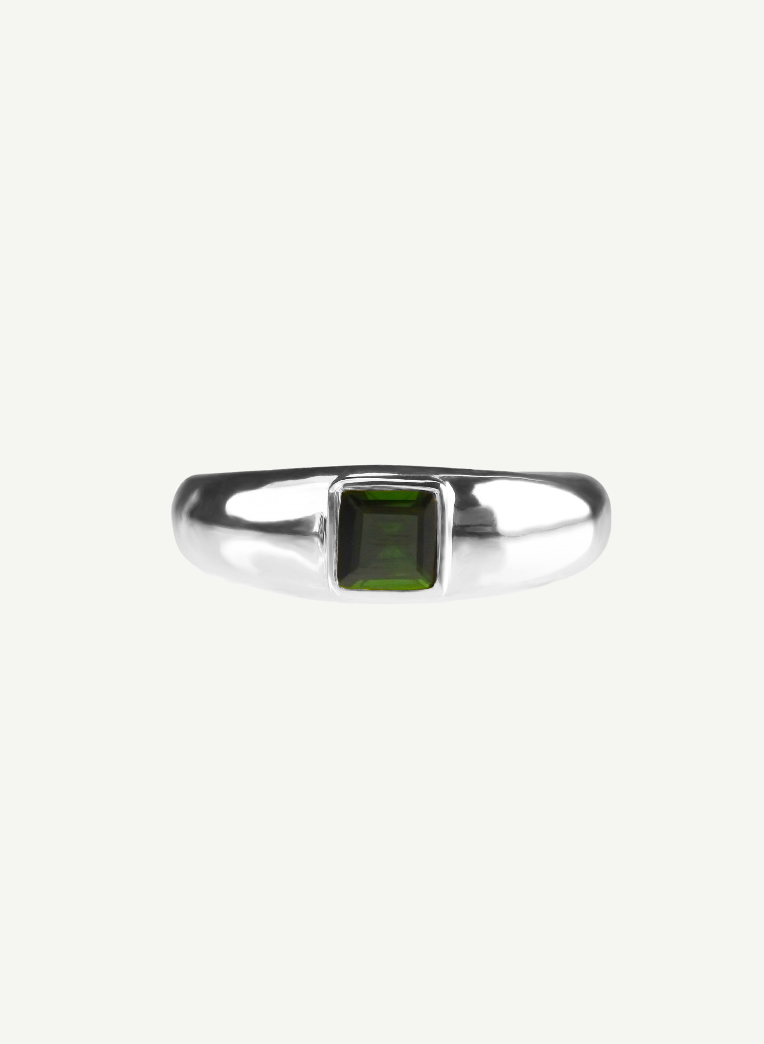 bague-carré-tourmaline-verte-argent-pierre-fine-gemstone-bijou-femme-Bento-jewelry