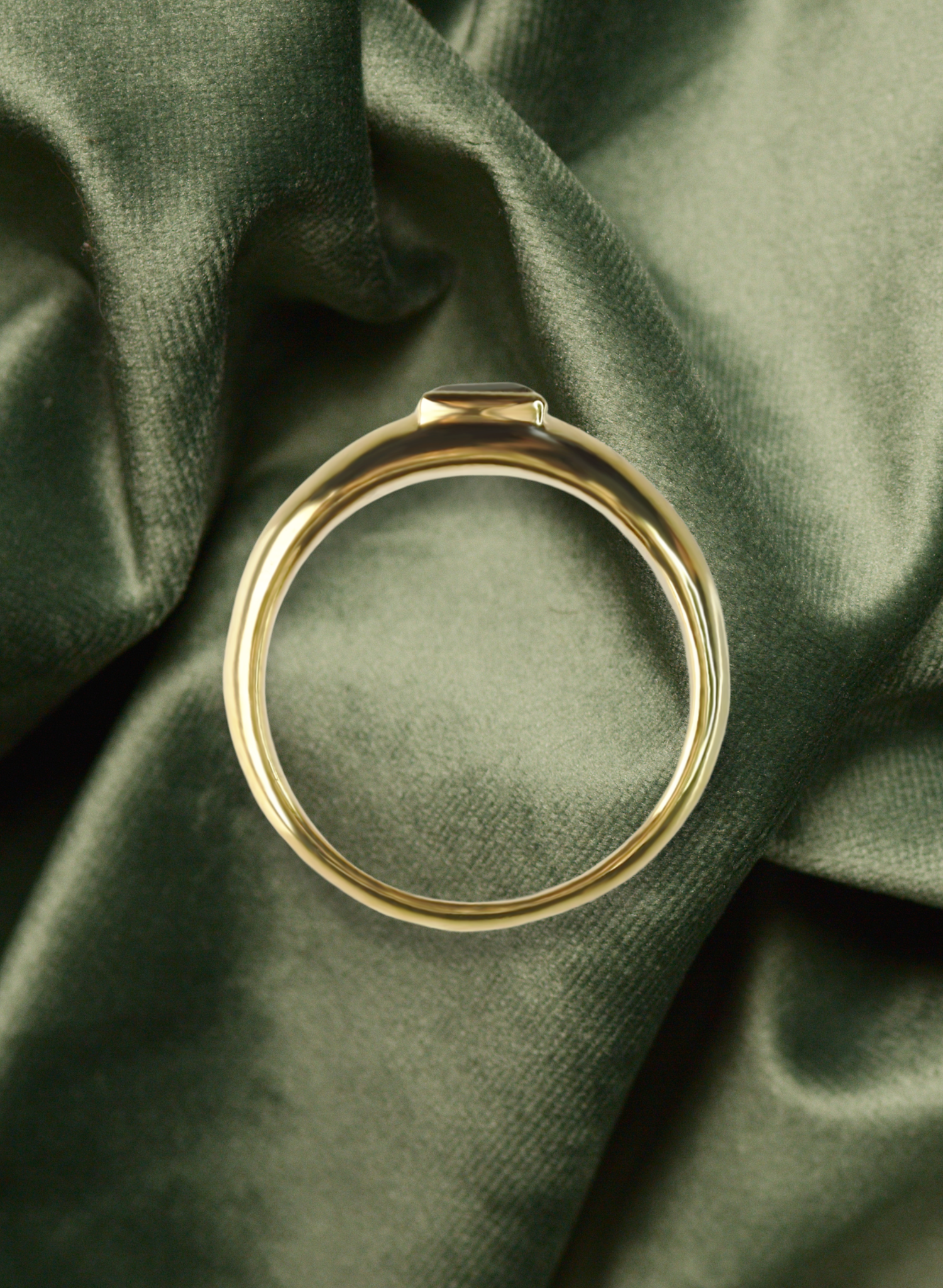 bague-carré-tourmaline-verte-plaqué-or-pierre-fine-gemstone-bijou-femme-Bento-jewelry