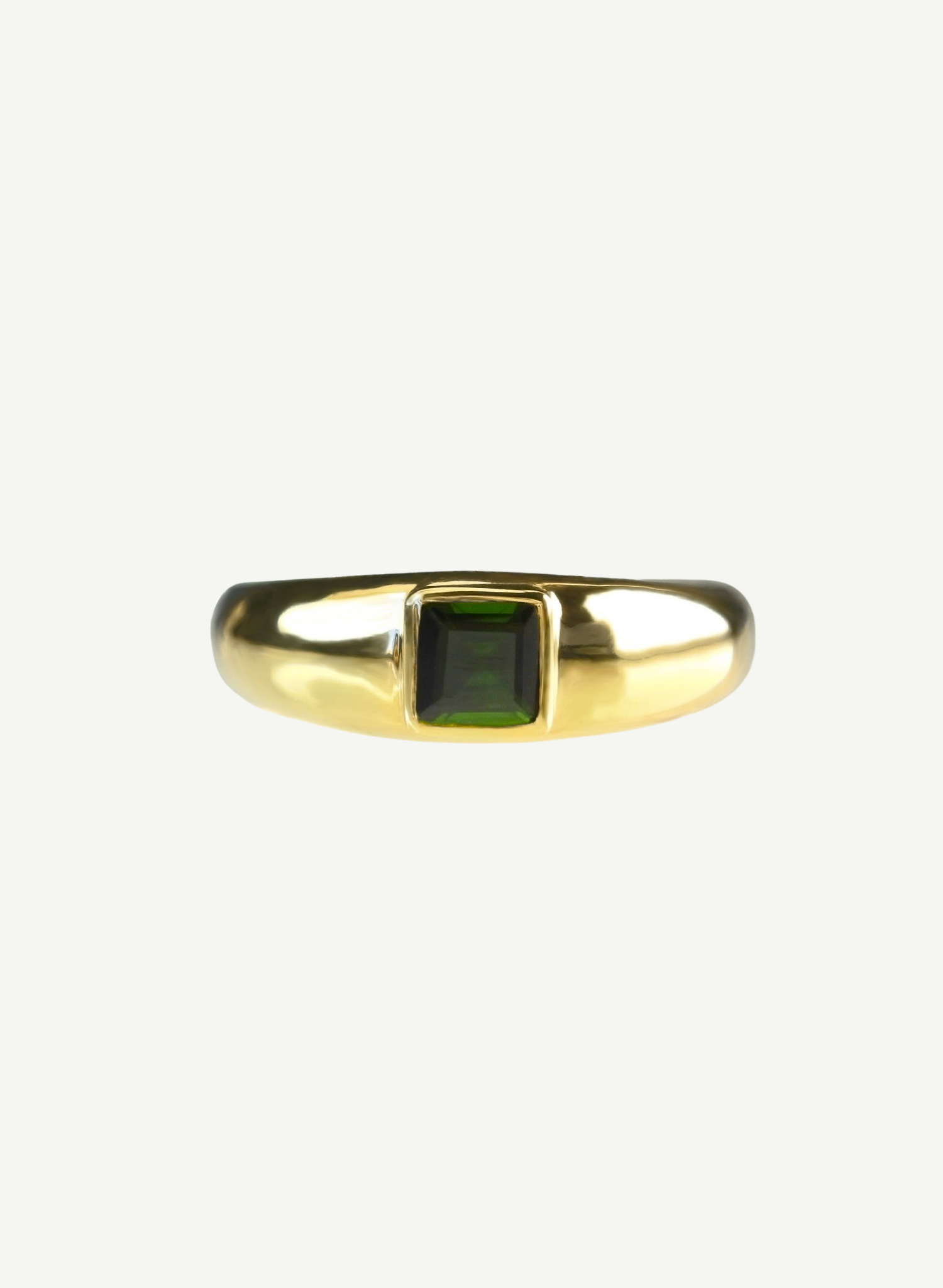 bague-carré-tourmaline-verte-plaqué-or-pierre-fine-gemstone-bijou-femme-Bento-jewelry
