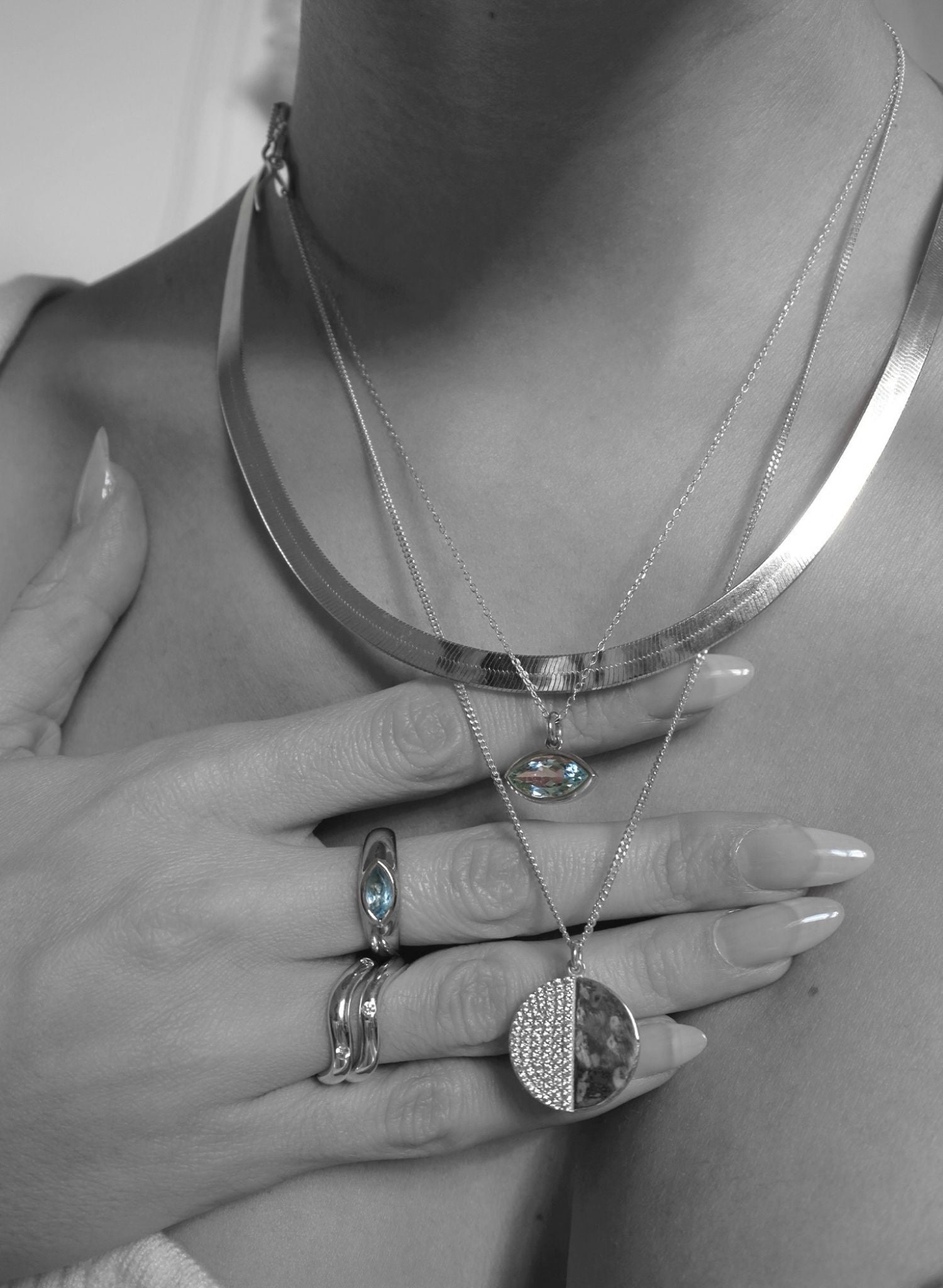 Bague Élément Air Argent