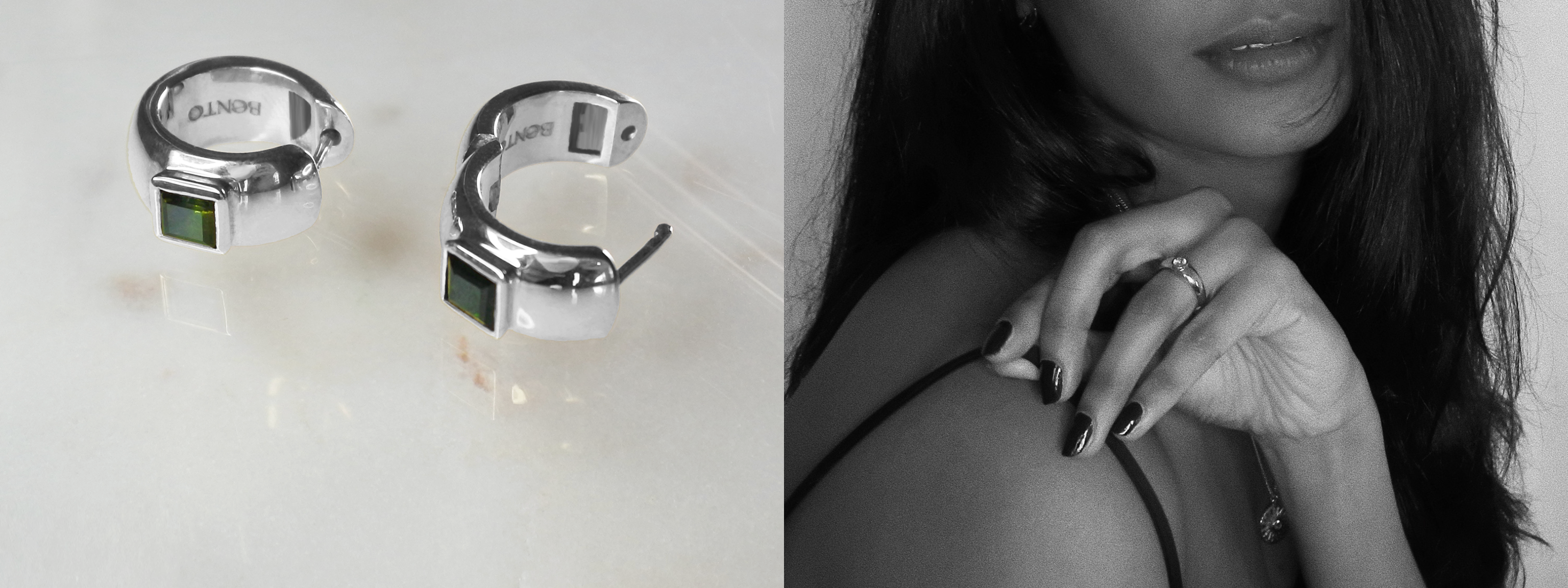 Nos bijoux sont en Argent 925 recyclé & plaqué or 18 carats 3 microns. Et vous, plutôt argent ou doré ?