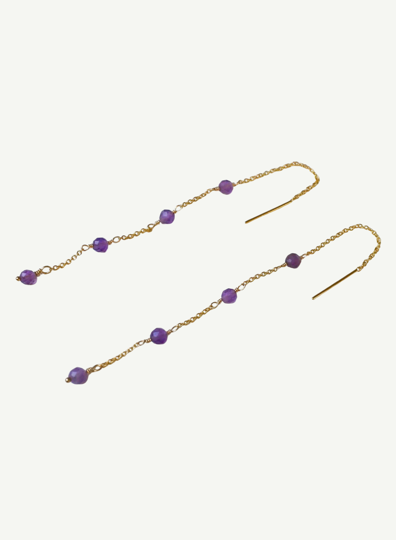 Boucles Chainettes Améthyste