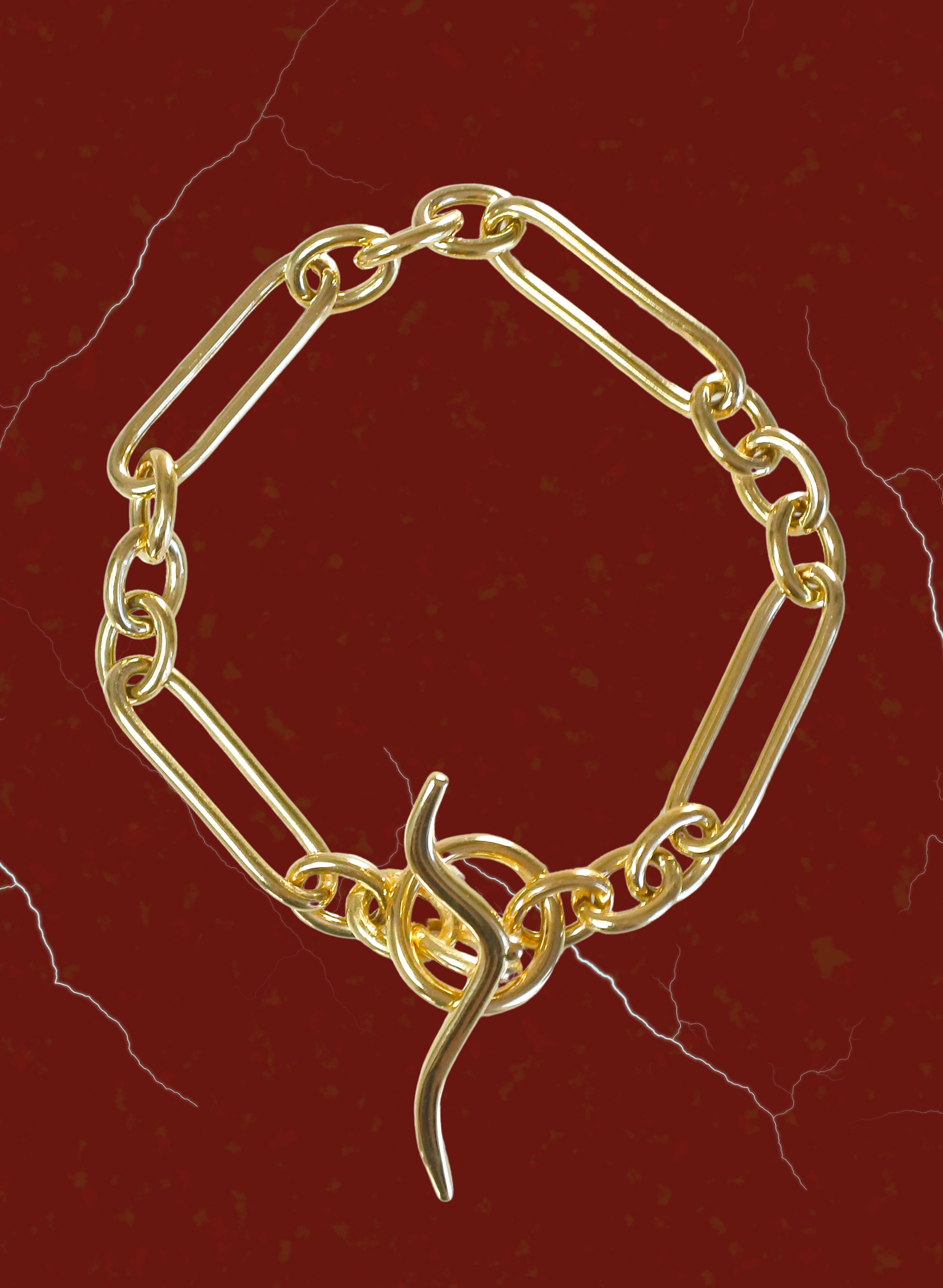 bracelet-Muse-plaqué-or-fermoir-sein-bijou-femme-madeinfrance-fait-en-france-Bento-jewelry