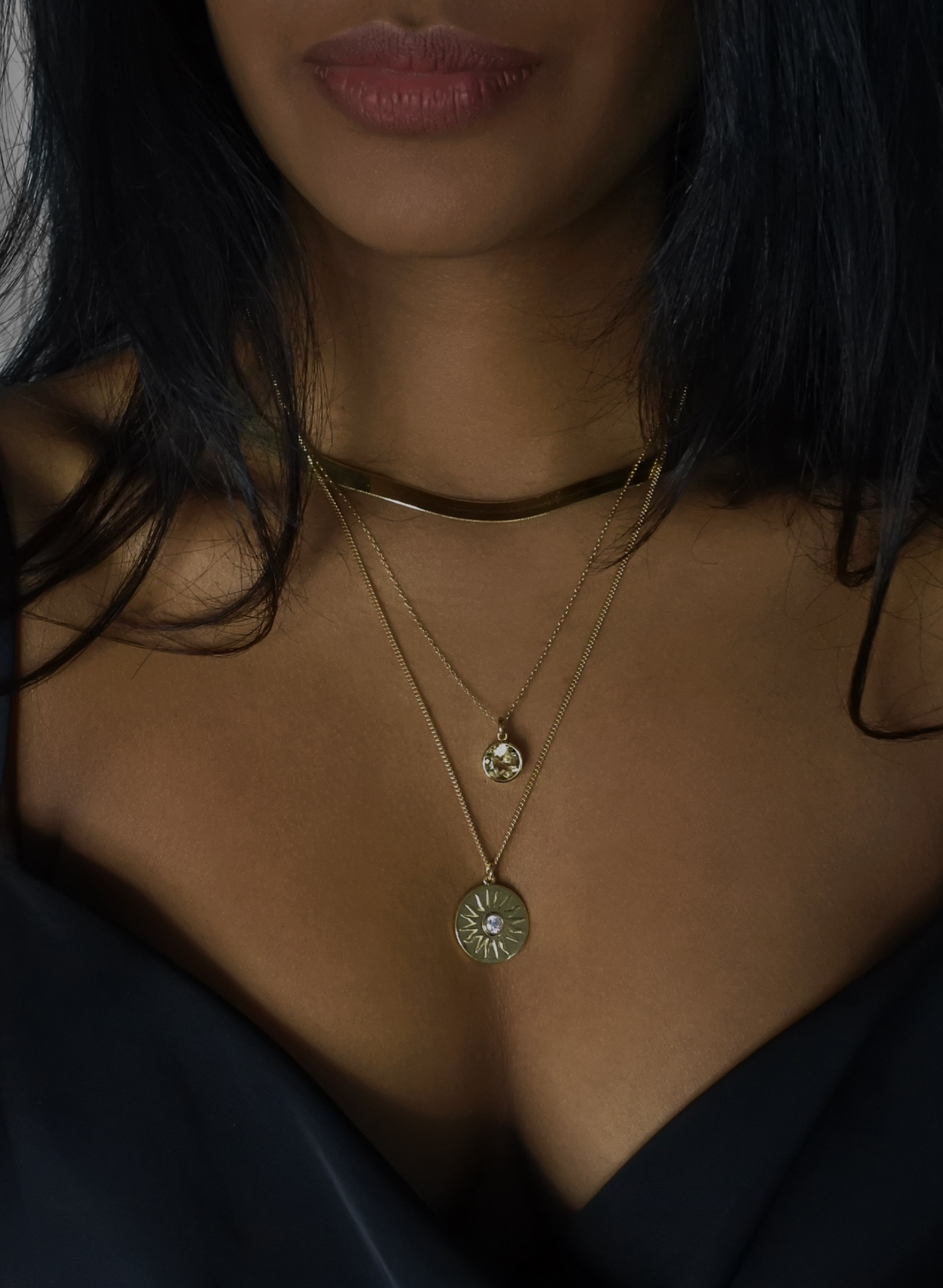 collier-soleil-born-to-shine-plaqué-or-bijou-femme-madeinfrance-fait-en-france-Bento-jewelry