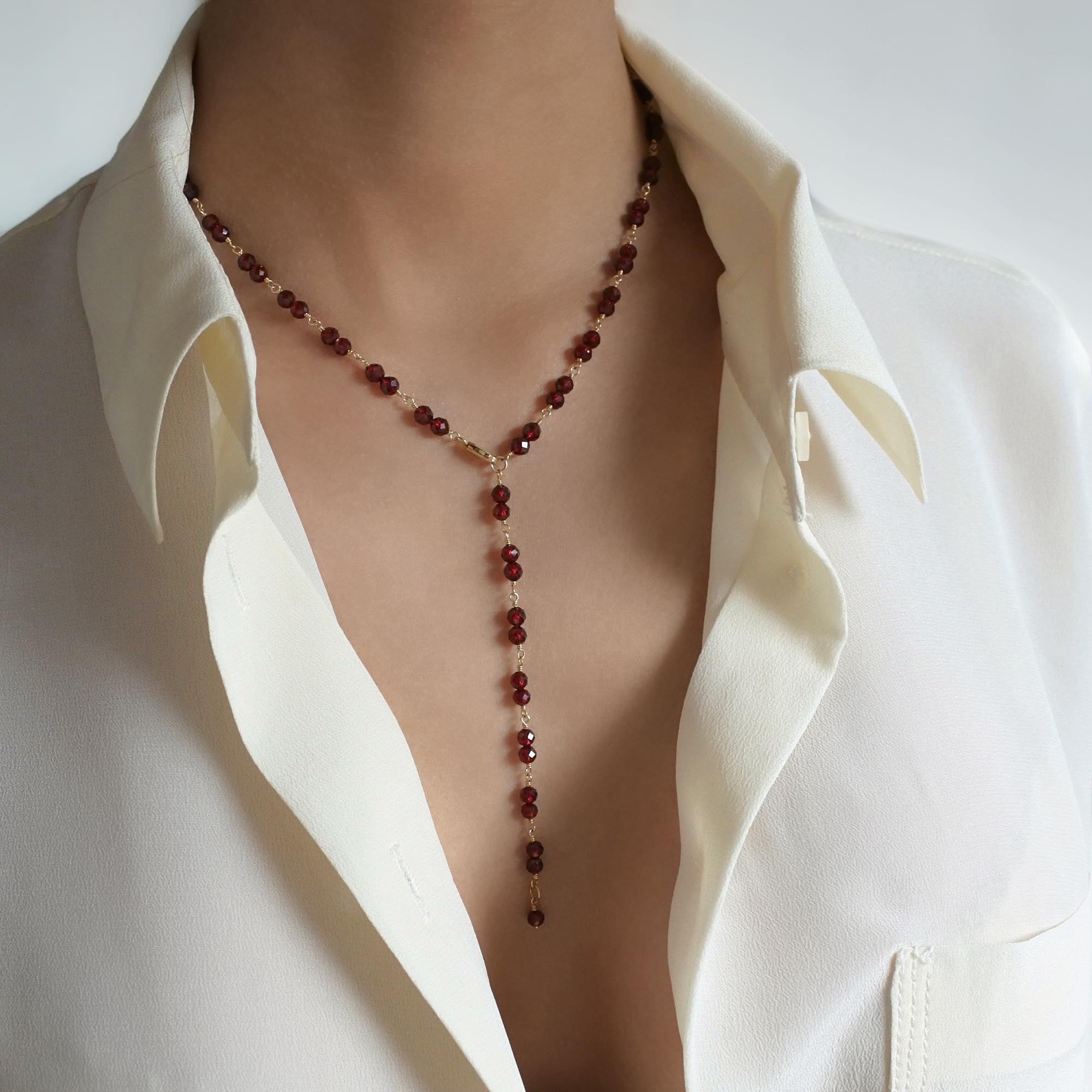 Collier-grenat-bijou-femme-madeinfrance-fait-en-france-Bento-jewelry2