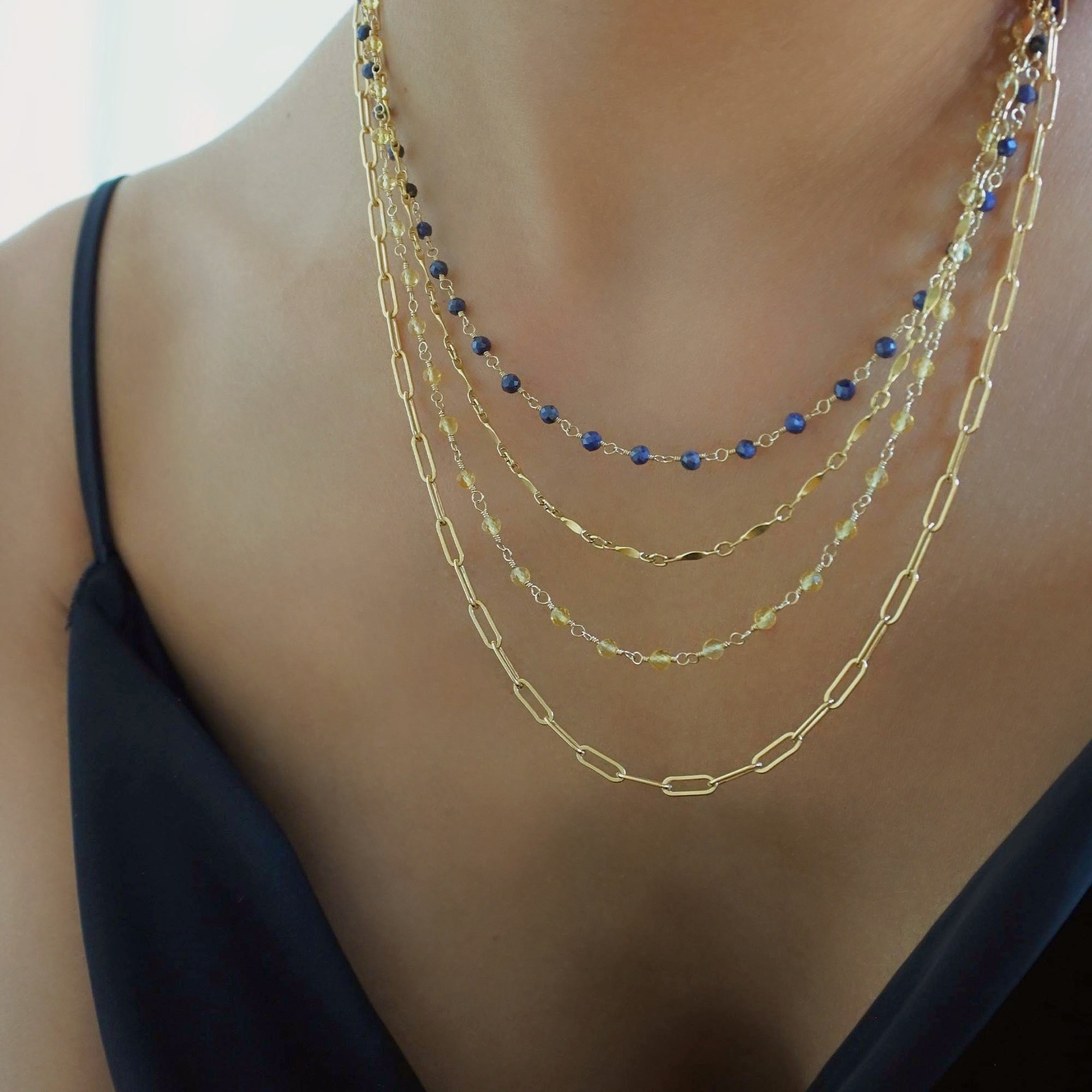 Collier Manipura Citrine