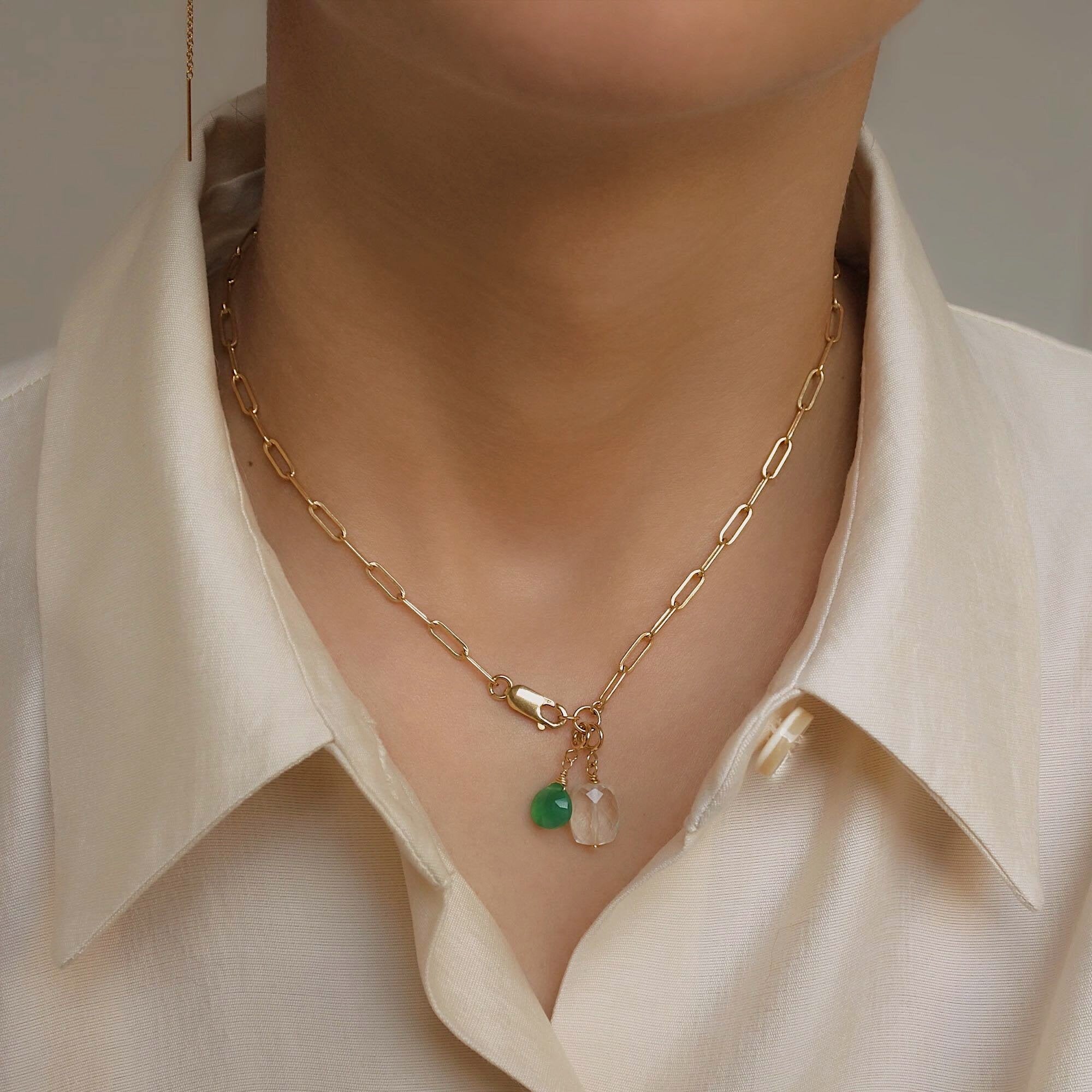Collier-maille-muse-bijou-femme-madeinfrance-fait-en-france-Bento-jewelry