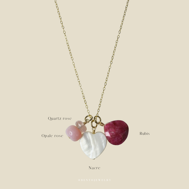 Collier Trio de l'amour