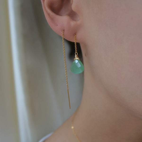 Chainettes Gouttes Aventurine