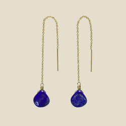 Chainettes Gouttes Lapis-lazuli
