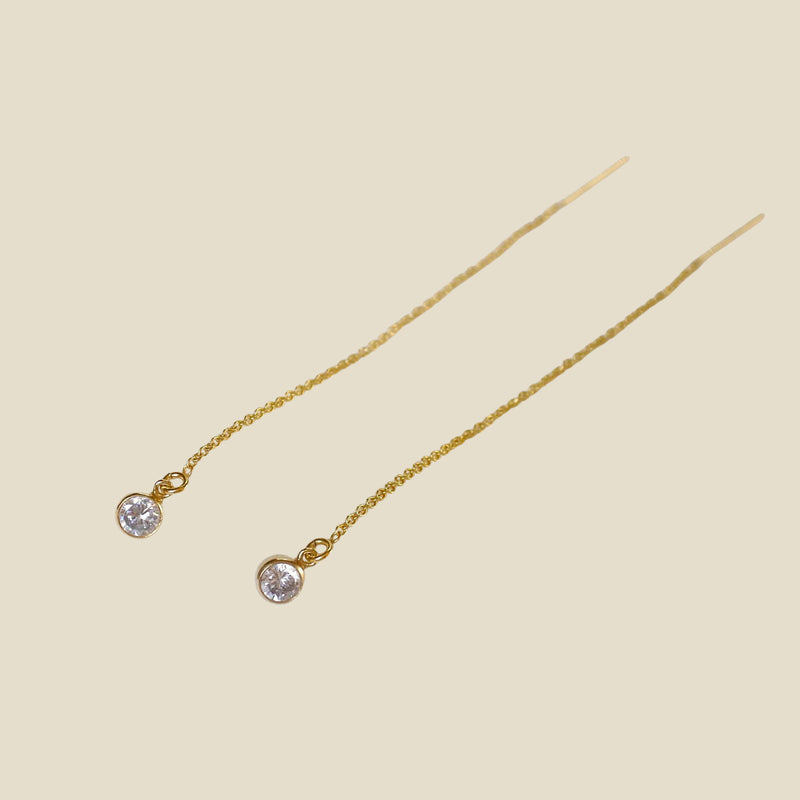 Boucles Chainettes Zircon