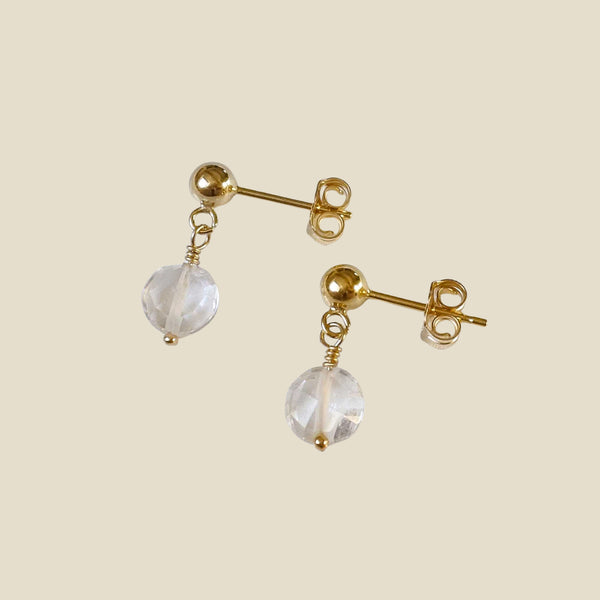 Boucles Palets Cristal de Roche