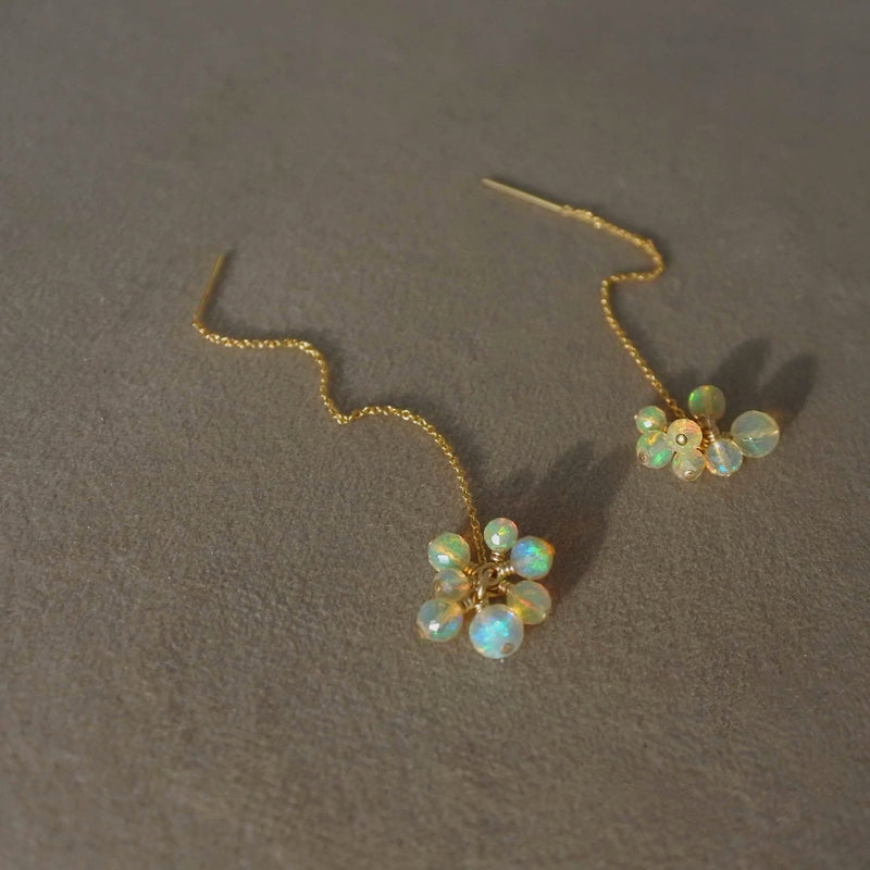 Boucles Chainettes Opale