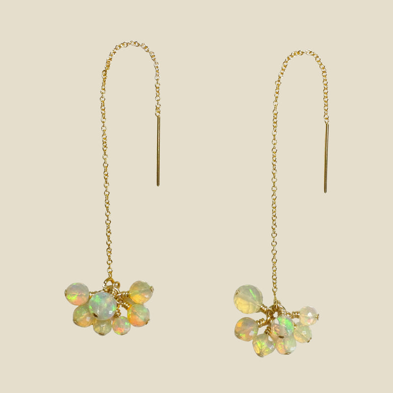 Boucles Chainettes Opale